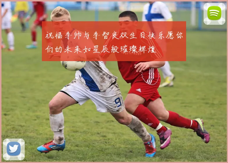 祝福李帅与李智良双生日快乐愿你们的未来如星辰般璀璨辉煌